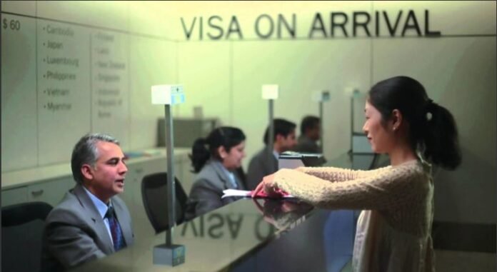 What is the Indian Visa Application Process on Arrival?